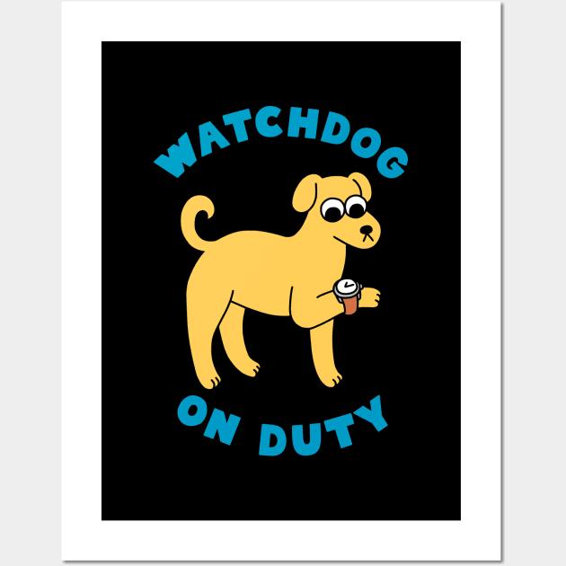 Watchdog On Duty Wall Art by obinsun